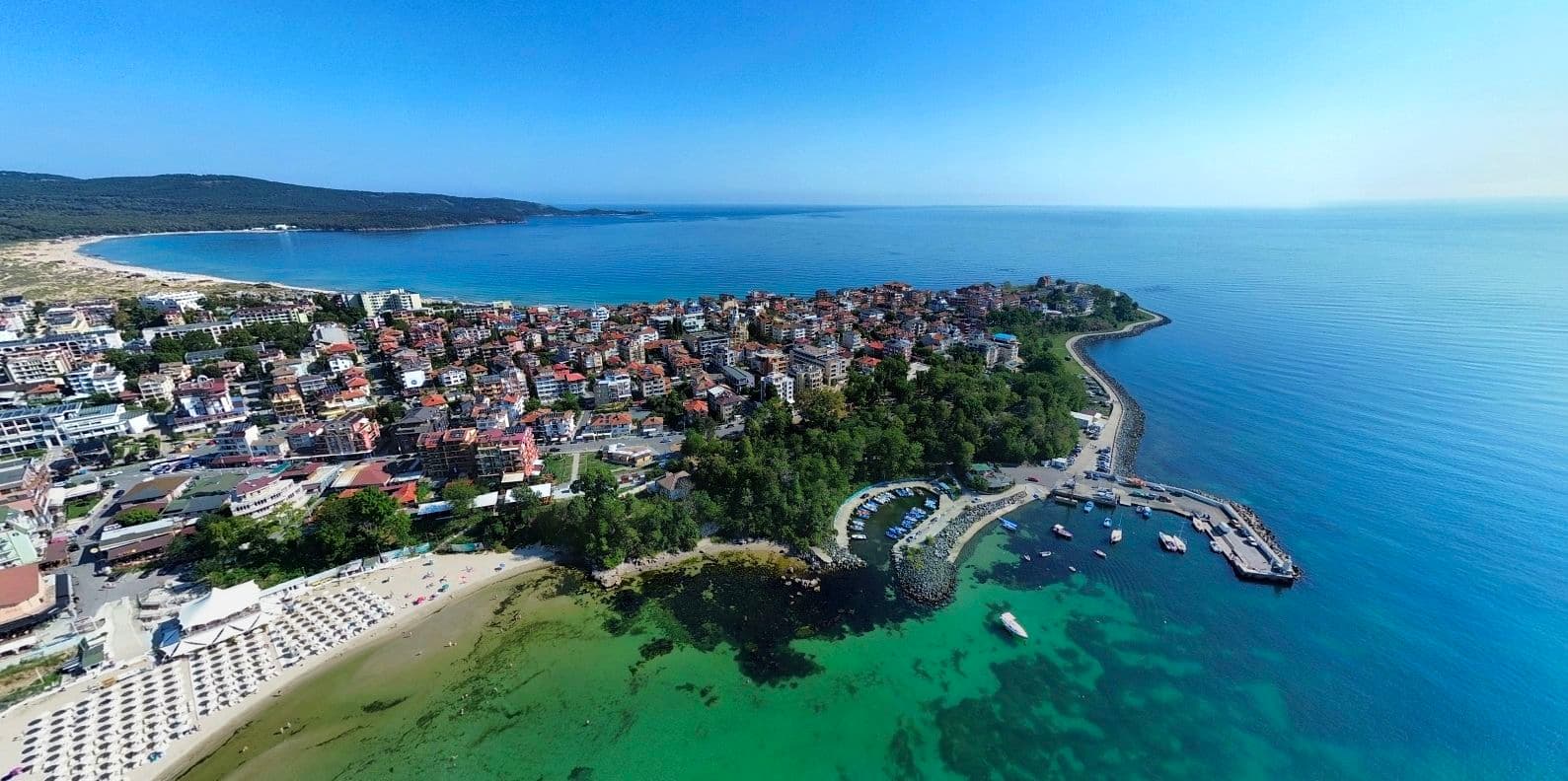 The beaches of Primorsko