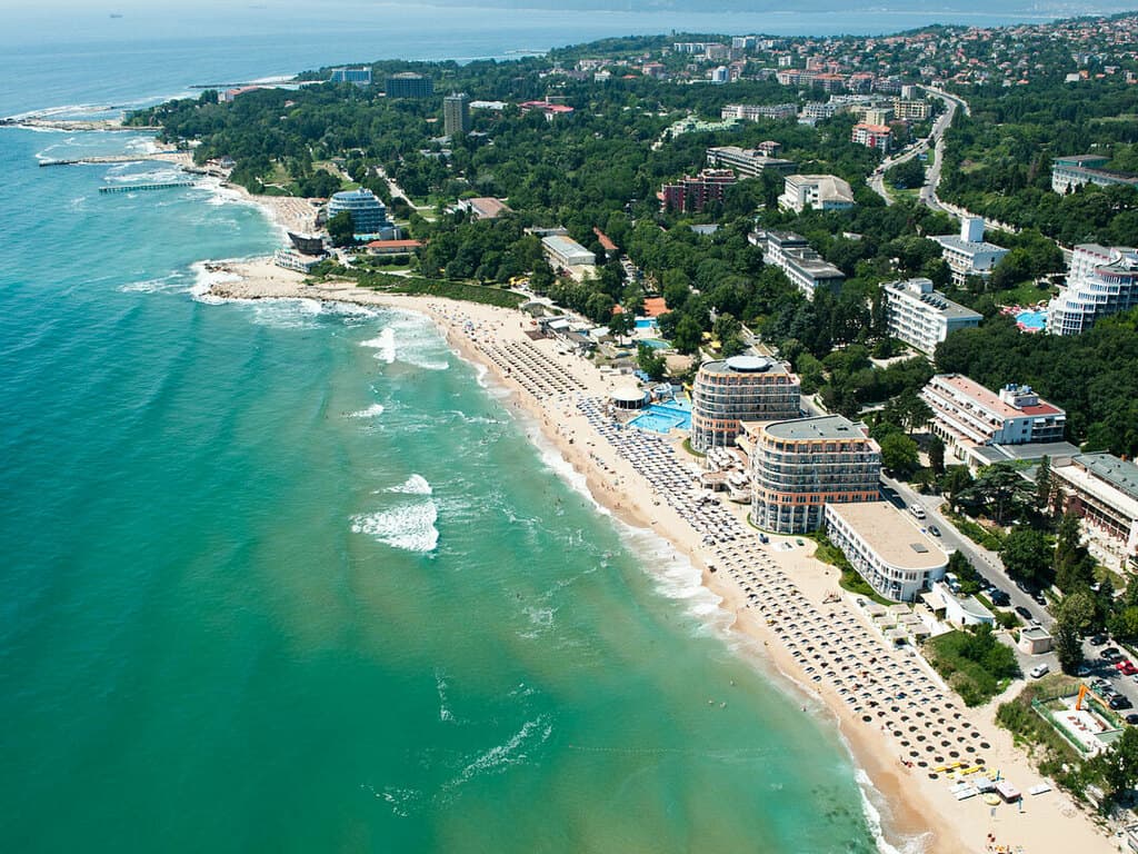 The St. Constantine and St. Helena beach