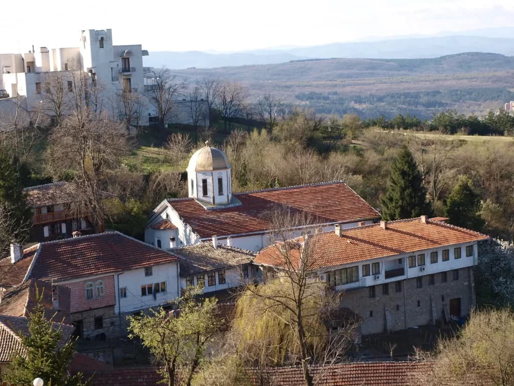Arbanasi from above