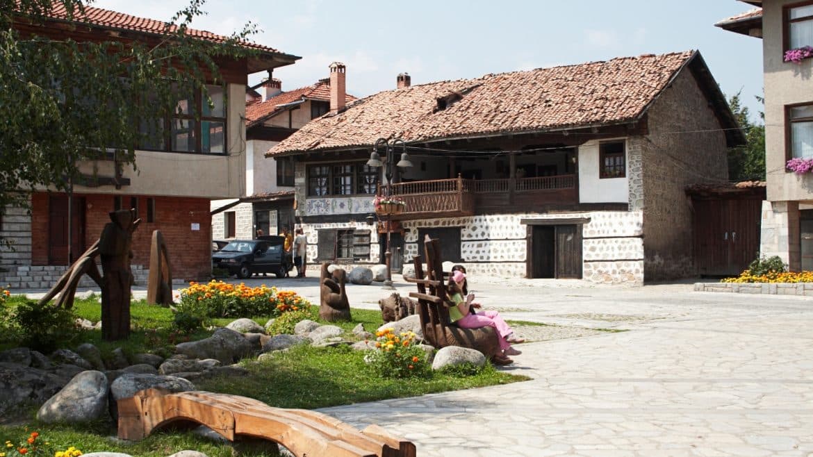 Traditional old-style house in Bansko