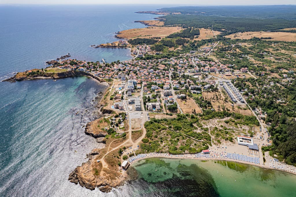 Ahtopol from above
