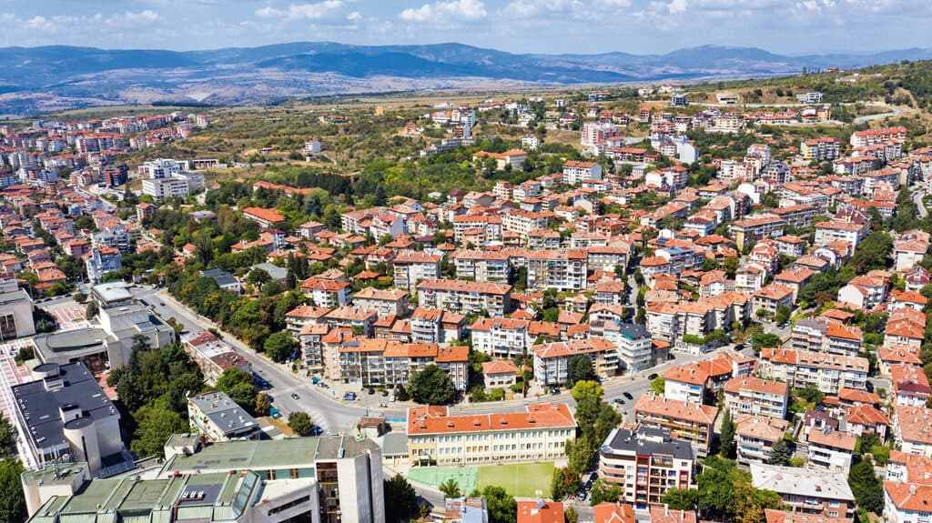 Blagoevgrad from Above