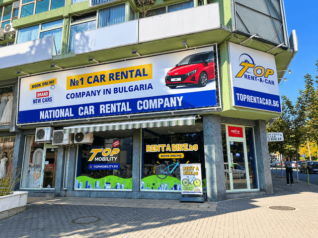 Top Rent A Car с нов офис в Бургас