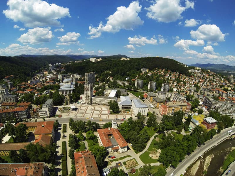 Gabrovo from above