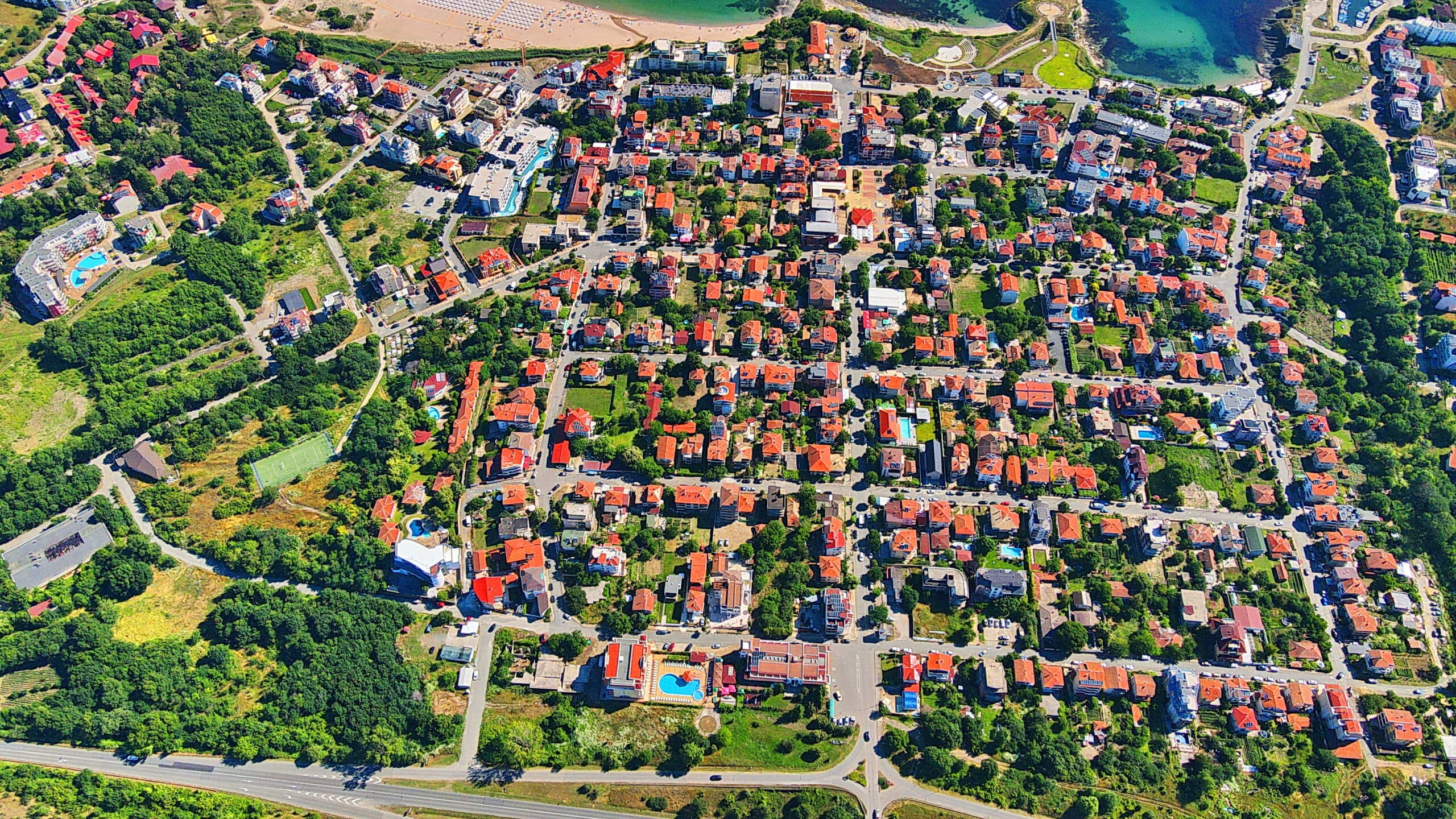 Lozenets from above
