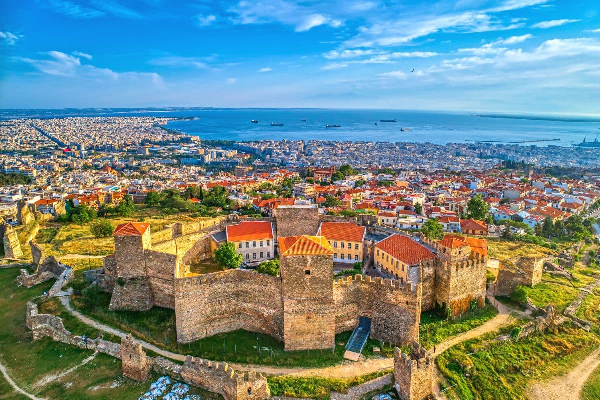 A view in Thessaloniki