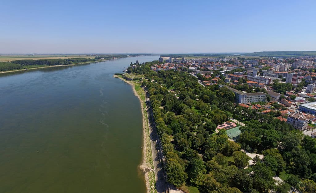 Брега на река Дунав в Силистра